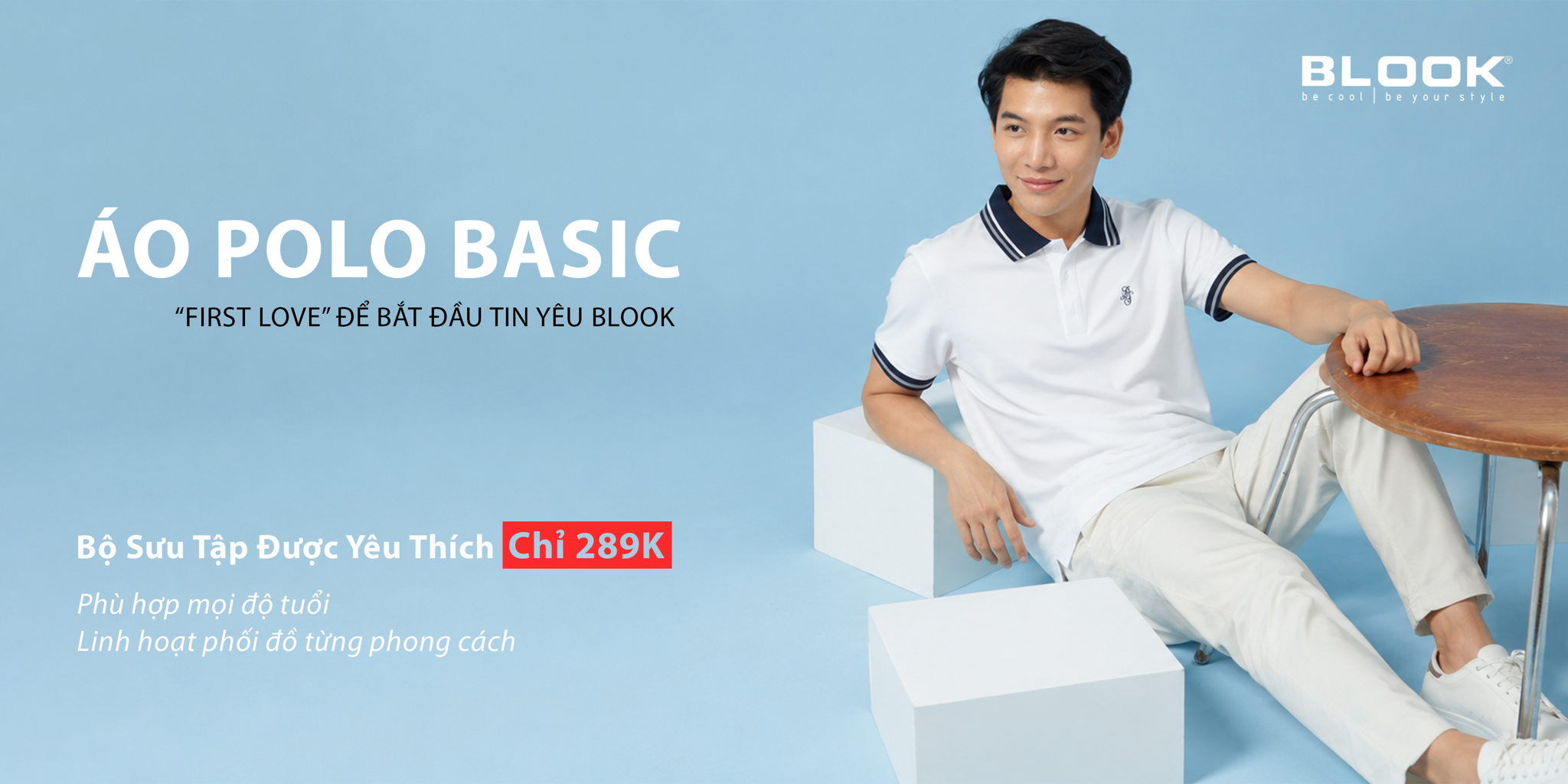 ÁO POLO NAM BASIC BLOOK