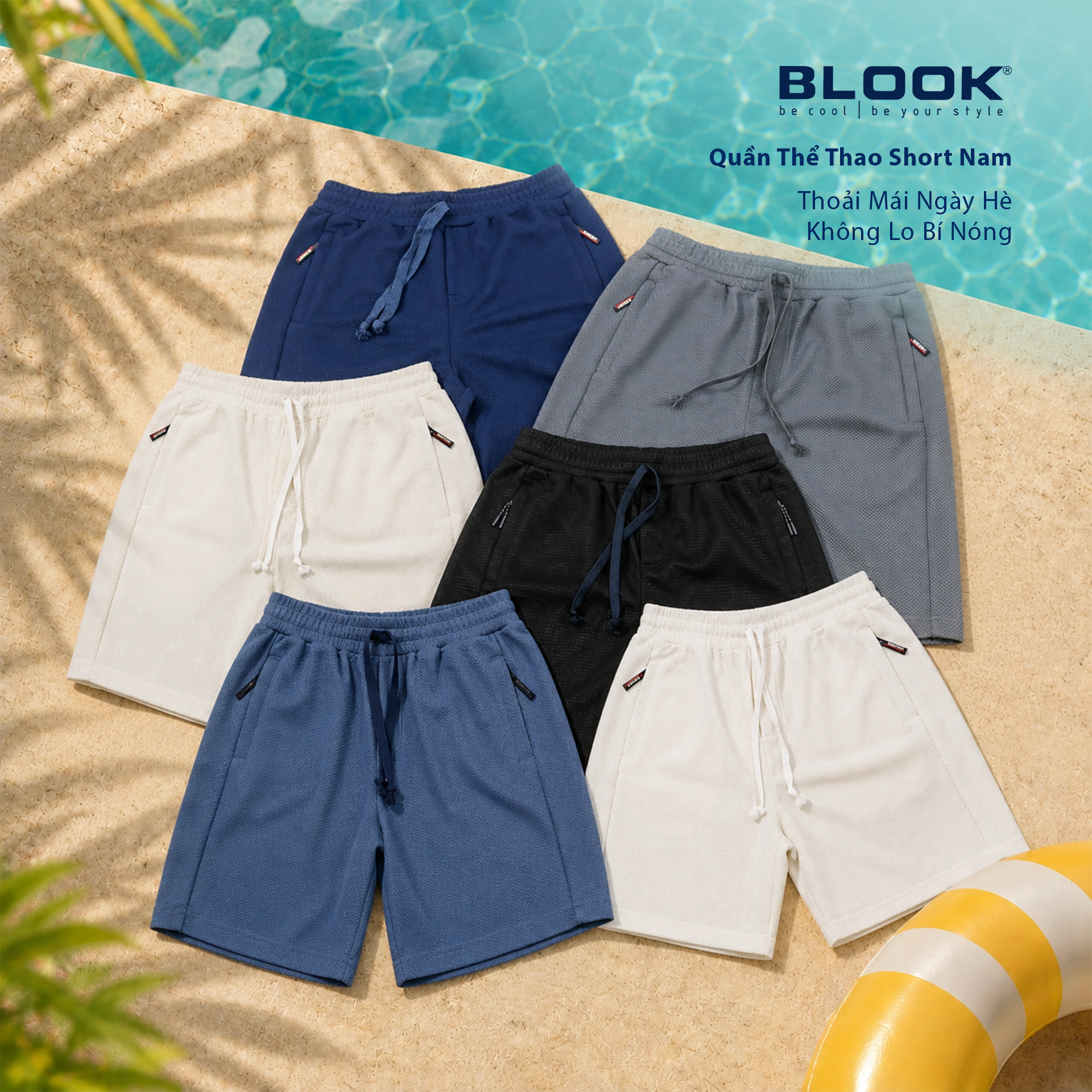 QUẦN THỂ THAO NAM ĐÓN HÈ BLOOK