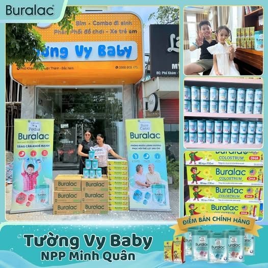 TƯỜNG VY BABY – ĐIỂM BÁN SỮA BURALAC CHÍNH HÃNG TẠI BẮC NINH
