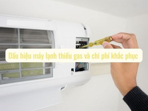 Dấu hiệu máy lạnh thiếu gas và chi phí khắc phục