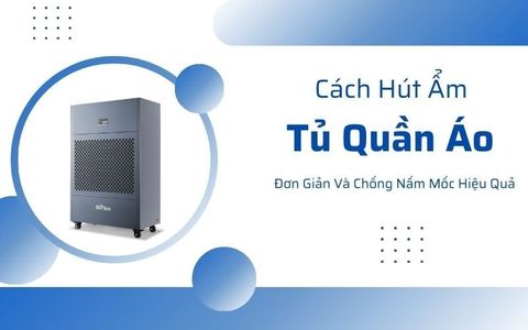 Cách Hút Ẩm Tủ Quần Áo Đơn Giản Và Chống Nấm Mốc Hiệu Quả