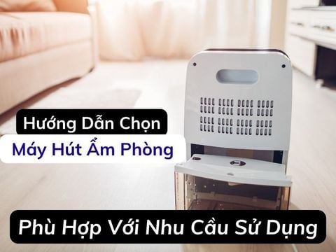 Hướng Dẫn Chọn Máy Hút Ẩm Phòng Phù Hợp Với Nhu Cầu Sử Dụng