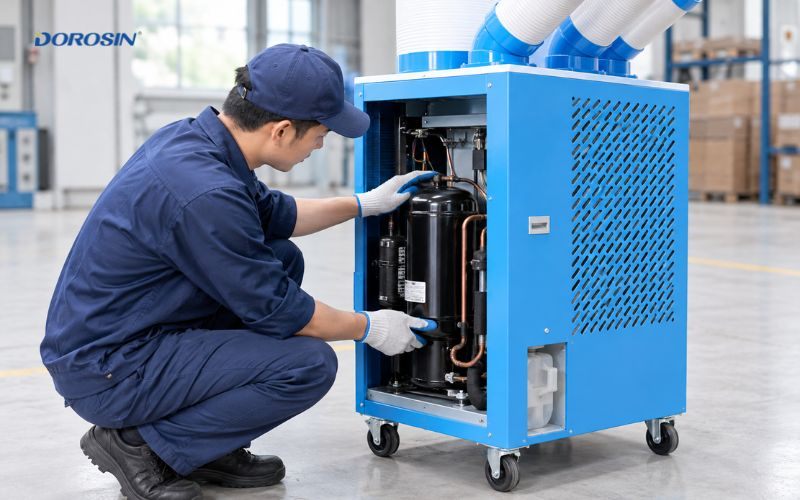 máy lạnh di động có ồn không 3