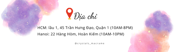 Crystals Macrame