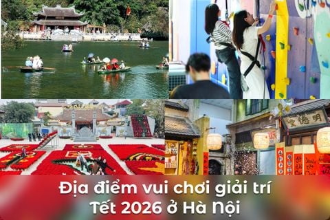 Top 10 Địa Điểm Vui Chơi Tết Ở Hà Nội 2026 Cực Hot