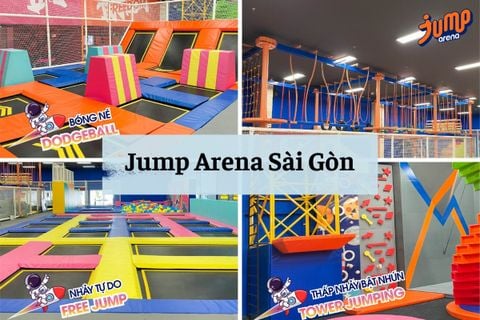 Jump Arena Sài Gòn - Trải Nghiệm Vận Động Sôi Động, Không Giới Hạn