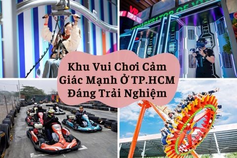 TOP 12 Khu Vui Chơi Cảm Giác Mạnh Ở TP.HCM Đáng Trải Nghiệm