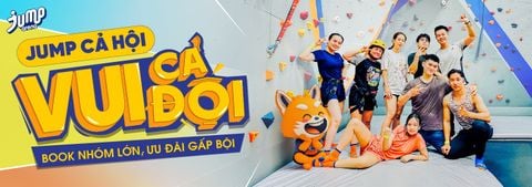 Jump Cả Hội, Vui Cả Đội - Book Nhóm Lớn Ưu Đãi Gấp Bội