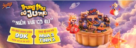 DEAL THÁNG 9 JUMP ARENA: TRUNG THU CÓ JUMP – NẠP NĂNG LƯỢNG, SẴN SÀNG TĂNG TỐC CUỐI NĂM