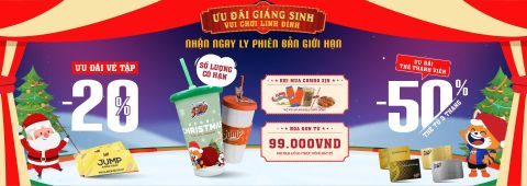 ƯU ĐÃI GIÁNG SINH - VUI CHƠI LINH ĐÌNH