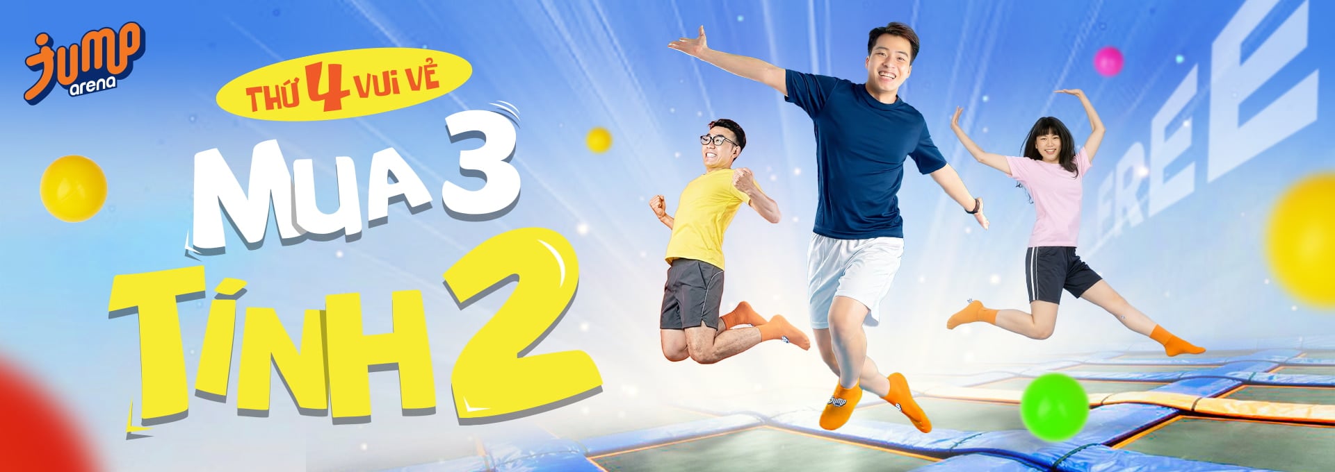 Thứ 4 Vui Vẻ - Mua 3 Tính 2