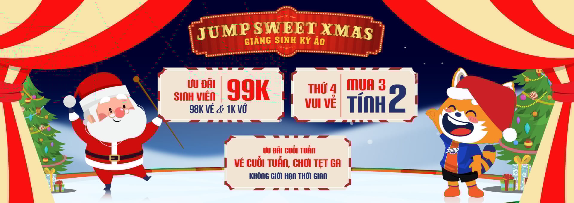 JUMP SWEET X'MAS - GIÁNG SINH KỲ ẢO