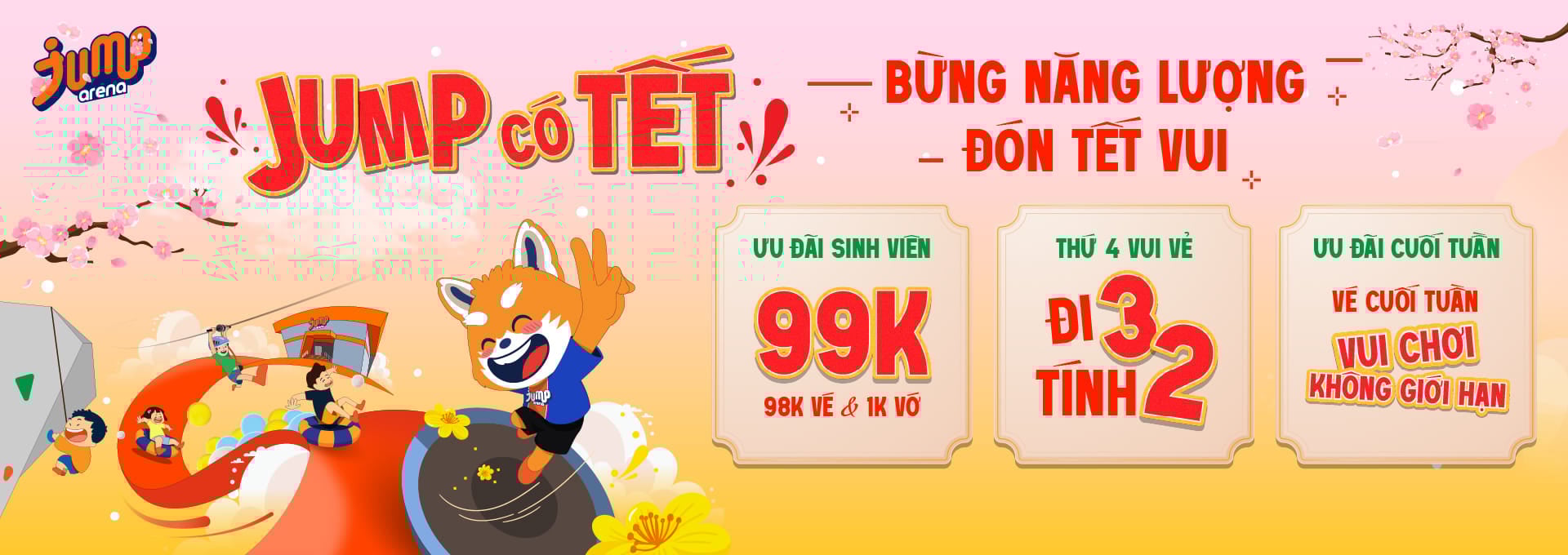 JUMP CÓ TẾT - BỪNG NĂNG LƯỢNG, ĐÓN TẾT VUI