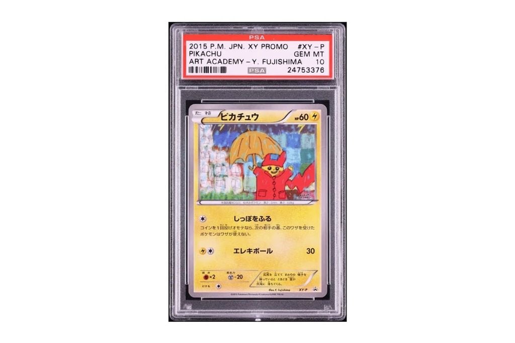 “Raincoat Pikachu” Trở Thành Thẻ Pokémon Đắt Thứ Hai Lịch Sử Với Giá 8,4 Triệu USD