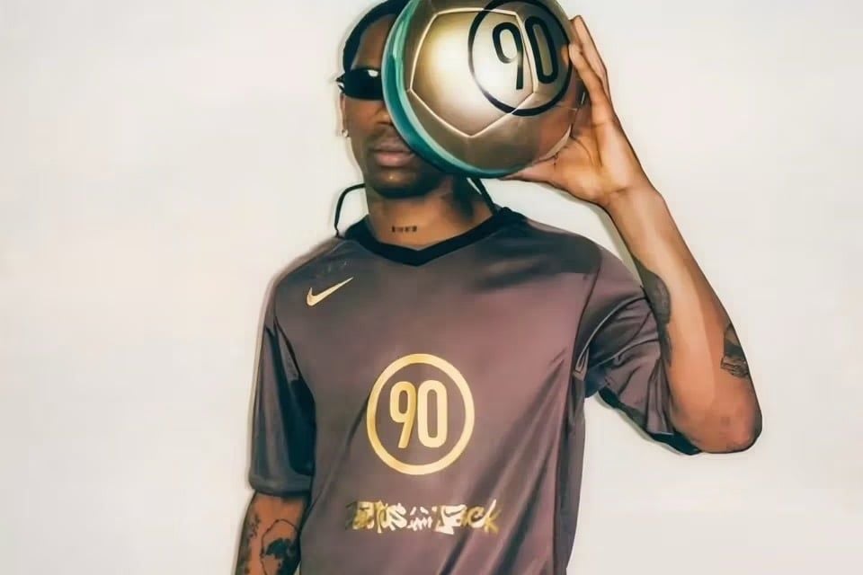 Travis Scott hé lộ áo đấu Cactus Jack x Nike T90 trước thềm World Cup 2026