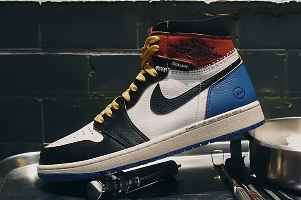 Một góc chụp mới của Union LA x fragment design x Air Jordan 1