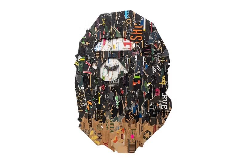 Triển lãm Tomotatsu Gima tại BAPE GALLERY Thượng Hải: Khi thời trang đường phố gặp nghệ thuật bền vững