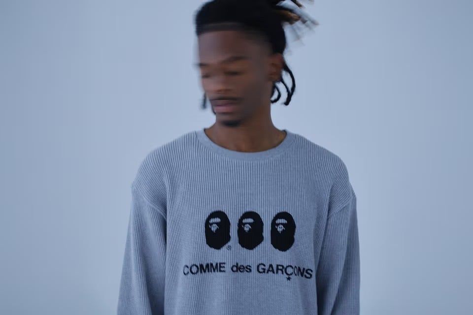 BAPE bất ngờ tung collab mới với COMME des GARÇONS độc quyền tại Osaka