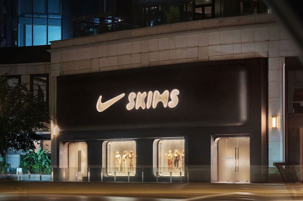 NikeSKIMS Ra Mắt Không Gian Vật Lý Đầu Tiên Tại Trung Quốc Với Pop-Up Ở Thượng Hải