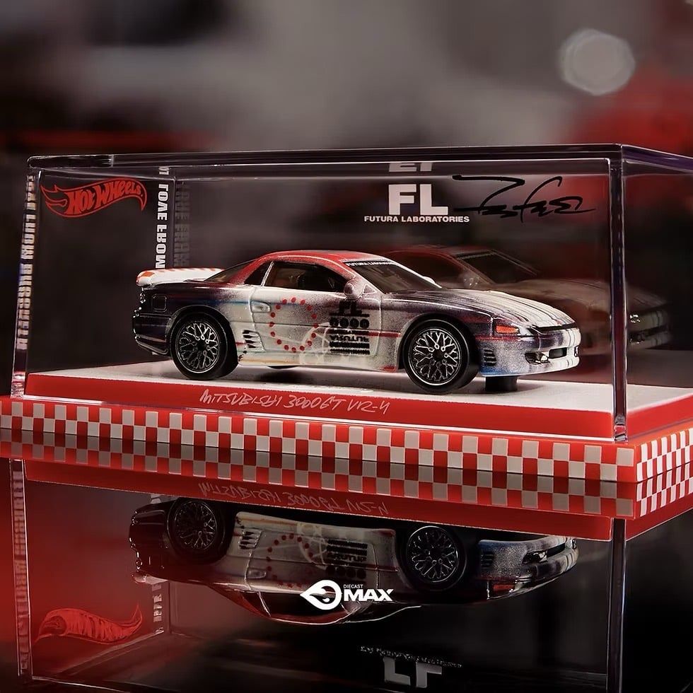 Collab Hot Wheels x Futura: Mitsubishi 3000GT VR-4 độc bản chính thức lộ diện