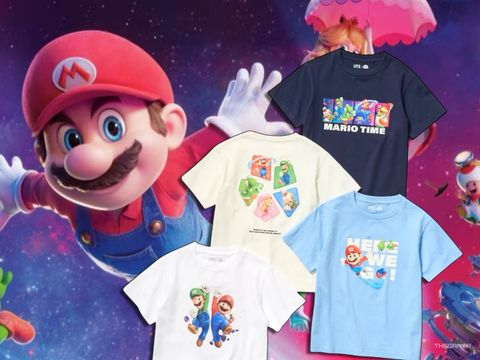 Uniqlo giới thiệu bộ sưu tập UT lấy cảm hứng từ The Super Mario Galaxy Movie.