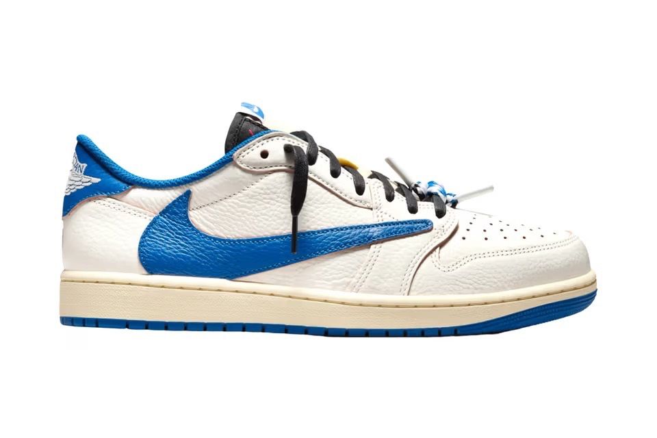 Bom tấn sneaker fragment design x Air Jordan 1 Low OG chính thức lộ diện