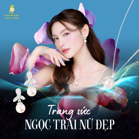 Trang sức ngọc trai nữ đẹp dành cho quý cô