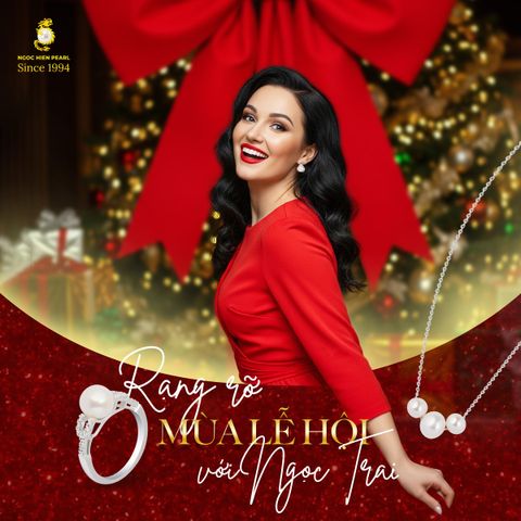 Trang sức ngọc trai đẹp cho mùa lễ hội