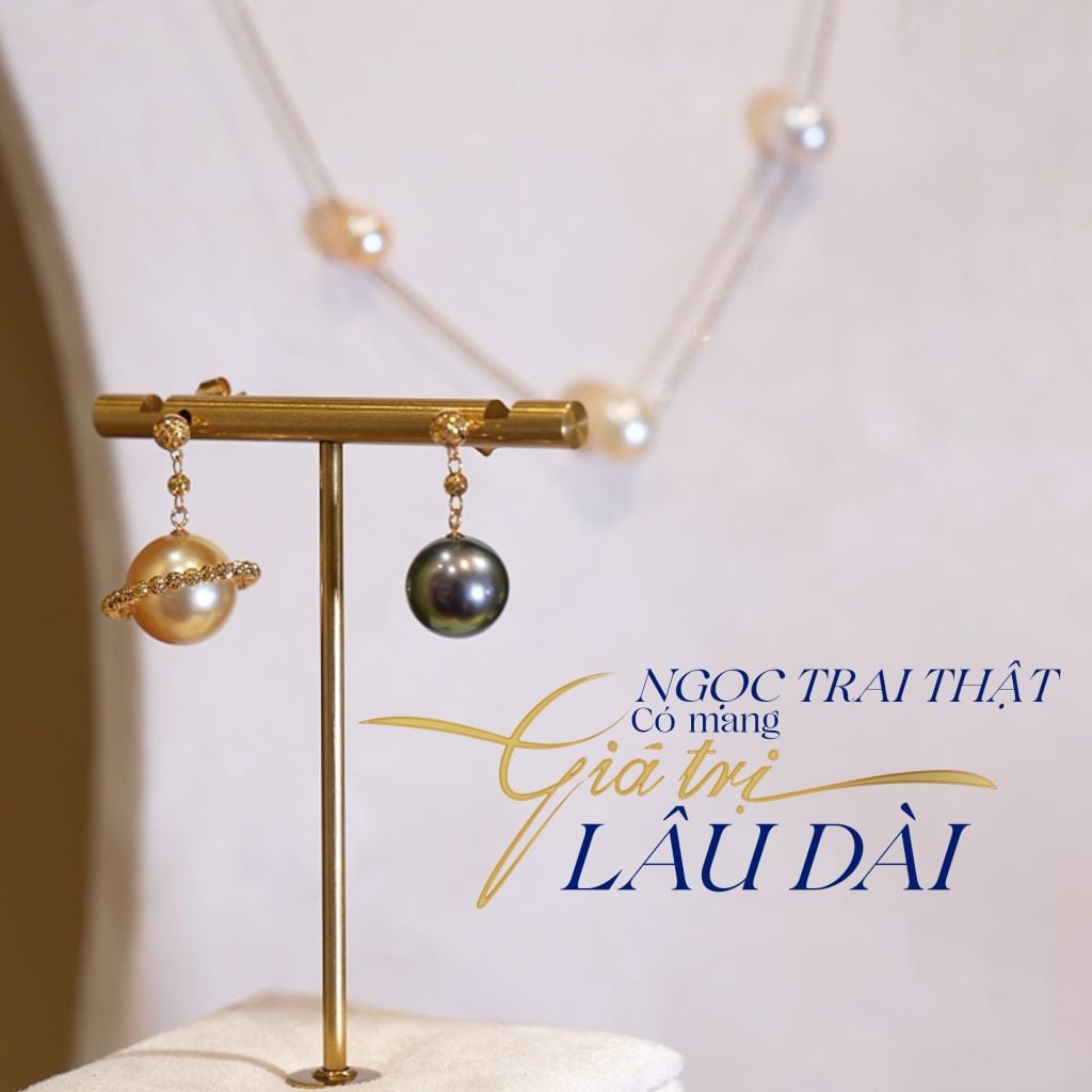 Ngọc trai thật có mang giá trị lâu dài? Vì sao ngày càng nhiều người lựa chọn để lưu giữ giá trị