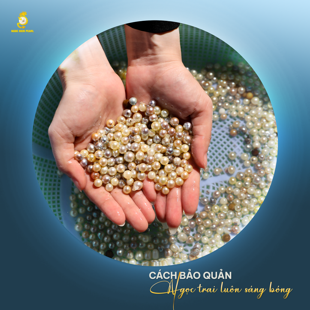 4 Cách Giữ Ngọc Trai Sáng Bóng