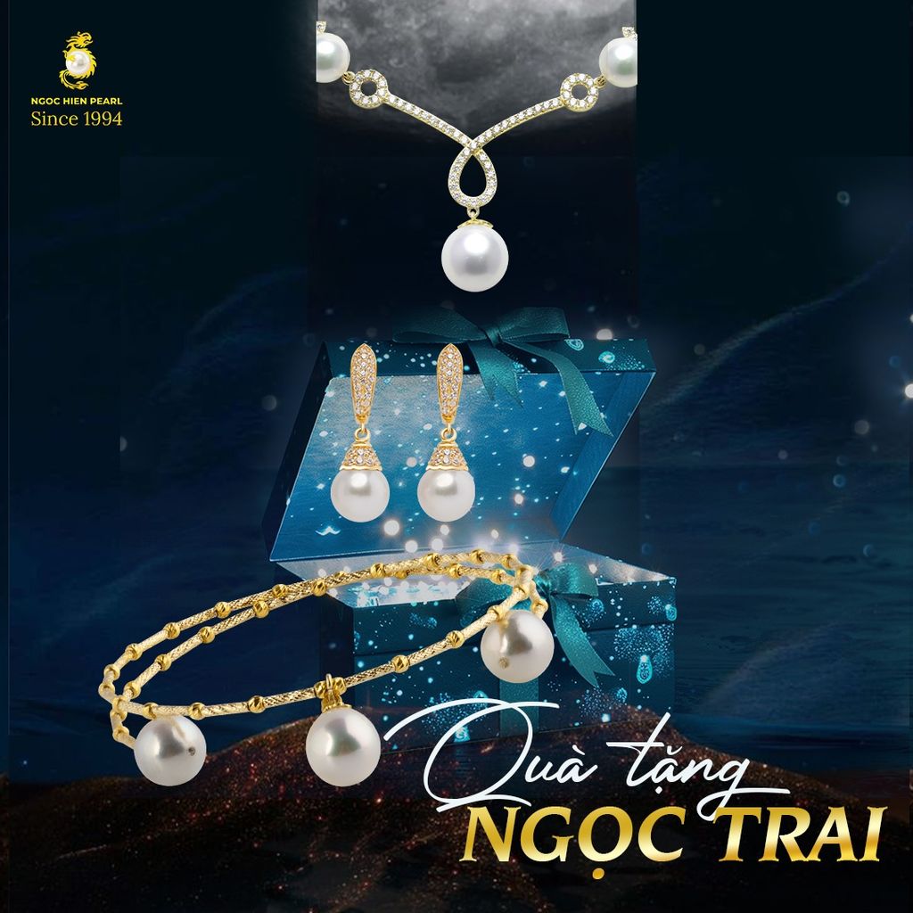 Quà tặng ngọc trai – Món quà sang trọng cho phái đẹp