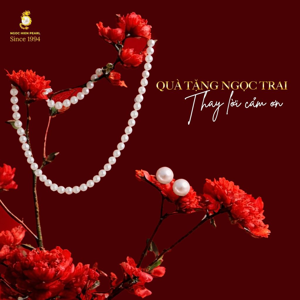Quà ngọc trai thay lời cảm ơn ý nghĩa