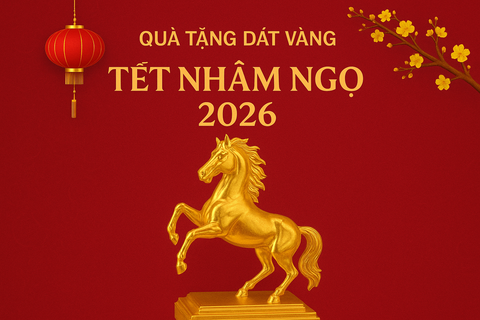 Quà Tặng Dát Vàng Tết Bính Ngọ 2026