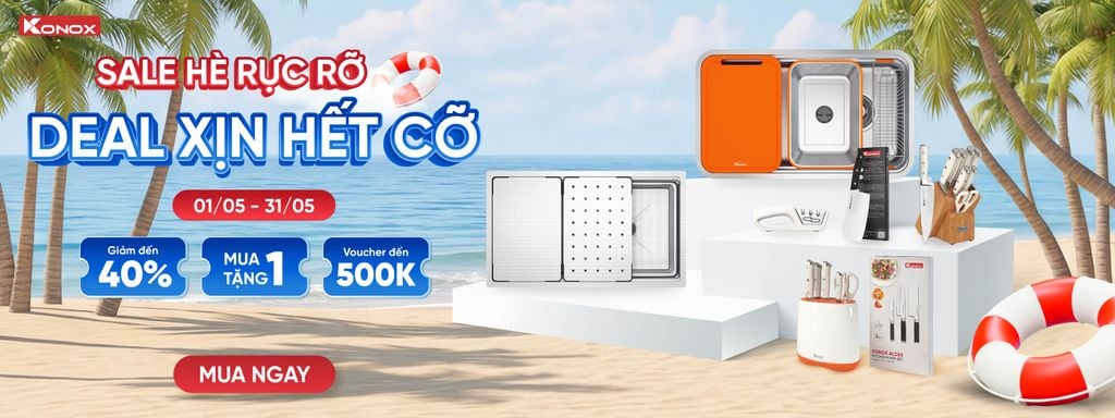 KONOX SALE HÈ RỰC RỠ THÁNG 5