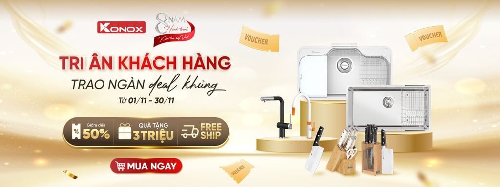 KONOX KHUYẾN MÃI THÁNG 8