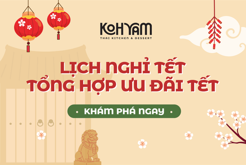 LỊCH PHỤC VỤ & TỔNG HỢP ƯU ĐÃI - TẾT 2026