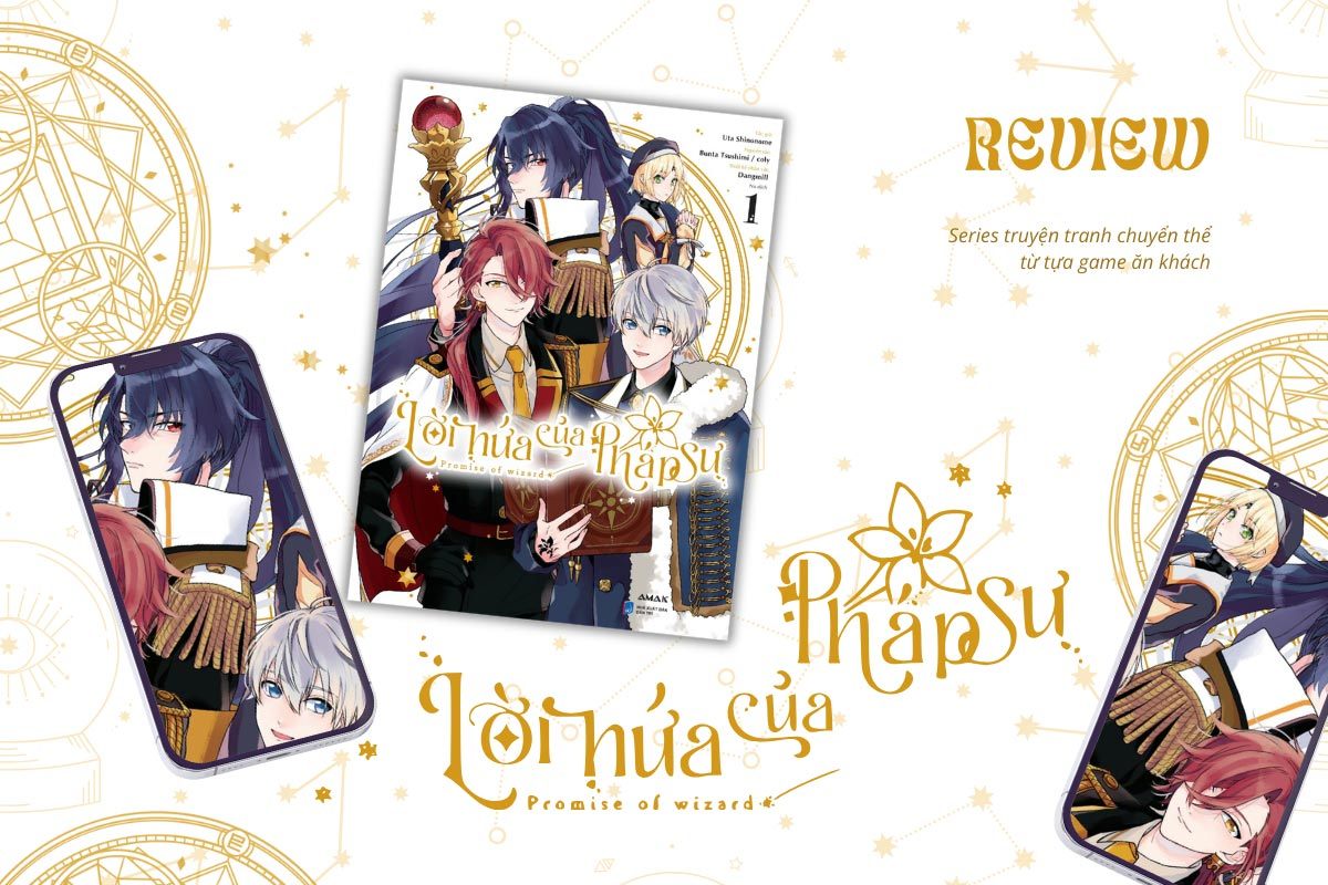 Bước Vào Thế Giới Phép Thuật Với Manga Lời Hứa Của Pháp Sư Tập 1