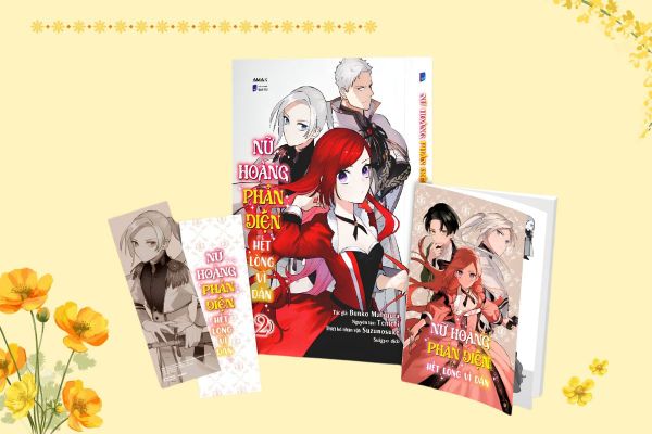 Manga Ăn Khách “Nữ Hoàng Phản Diện Hết Lòng Vì Dân” Ra Mắt Tập 2