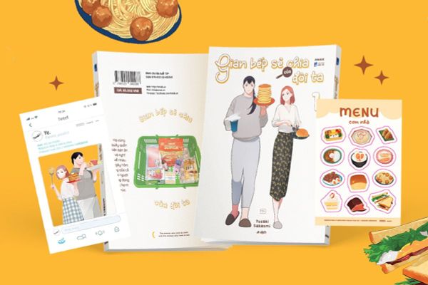 Review manga GL Gian Bếp Sẻ Chia Của Đôi Ta – Ấm áp như bữa cơm nhà