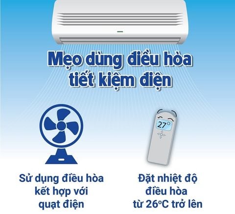 Cách sử dụng điều hòa tiết kiệm điện hiệu quả nhất mùa nóng