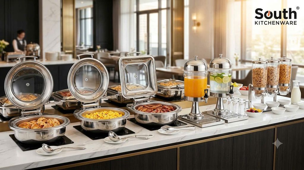 Kinh nghiệm chọn thiết bị buffet cho nhà hàng, khách sạn và resort
