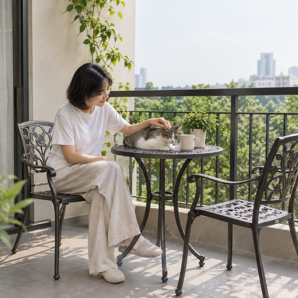 Bàn Ghế Ban Công: Biến Diện Tích Nhỏ Thành Không Gian Sống Có Giá Trị