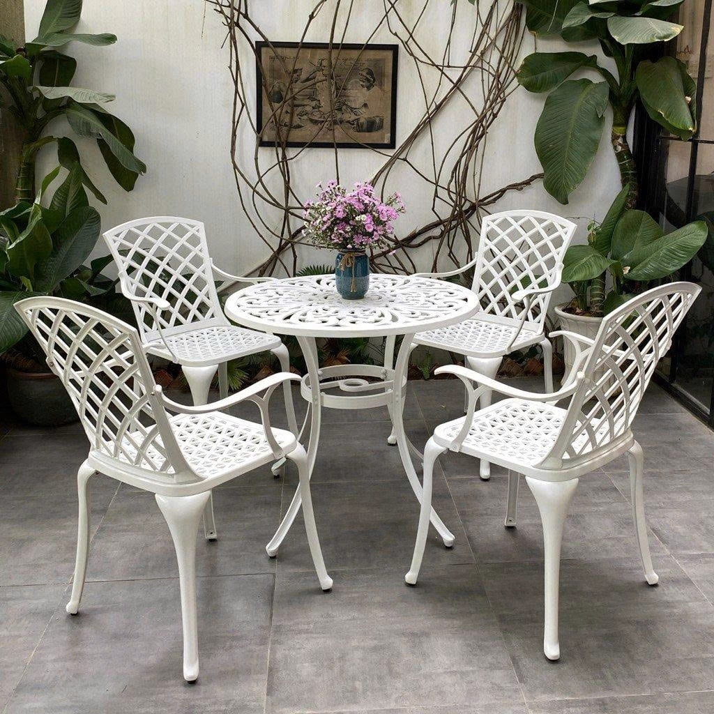 Top 5 Bàn Ghế Sân Thượng Dễ Vệ Sinh, Ít Bảo Trì Cho Gia Đình bận Rộn