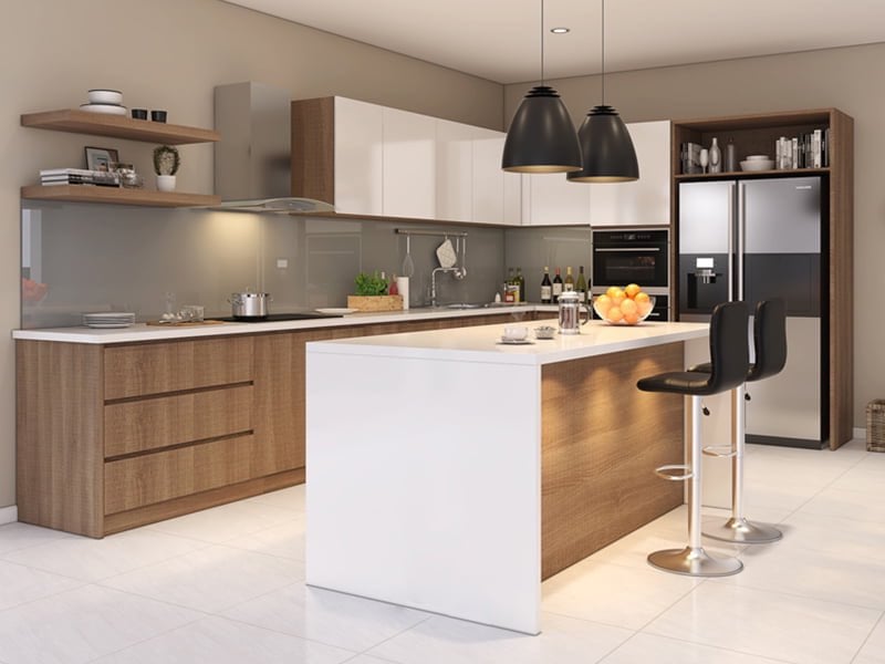 Có Nên Sử Dụng Bàn Đảo Bếp Cho Chung Cư?