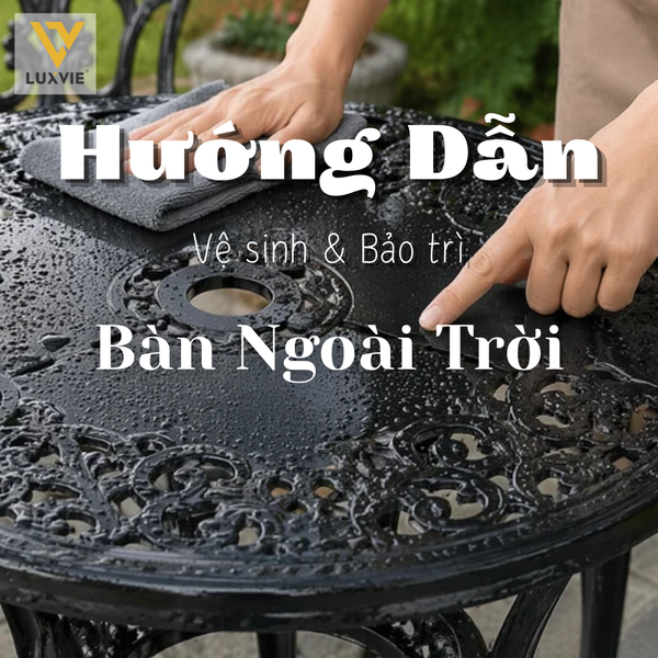 bàn ghế ngoài trời