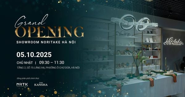 [NORITAKE] - GRAND OPENING SHOWROOM NORITAKE VIỆT NAM HÀ NỘI – AN ELEGANT BEGINNING