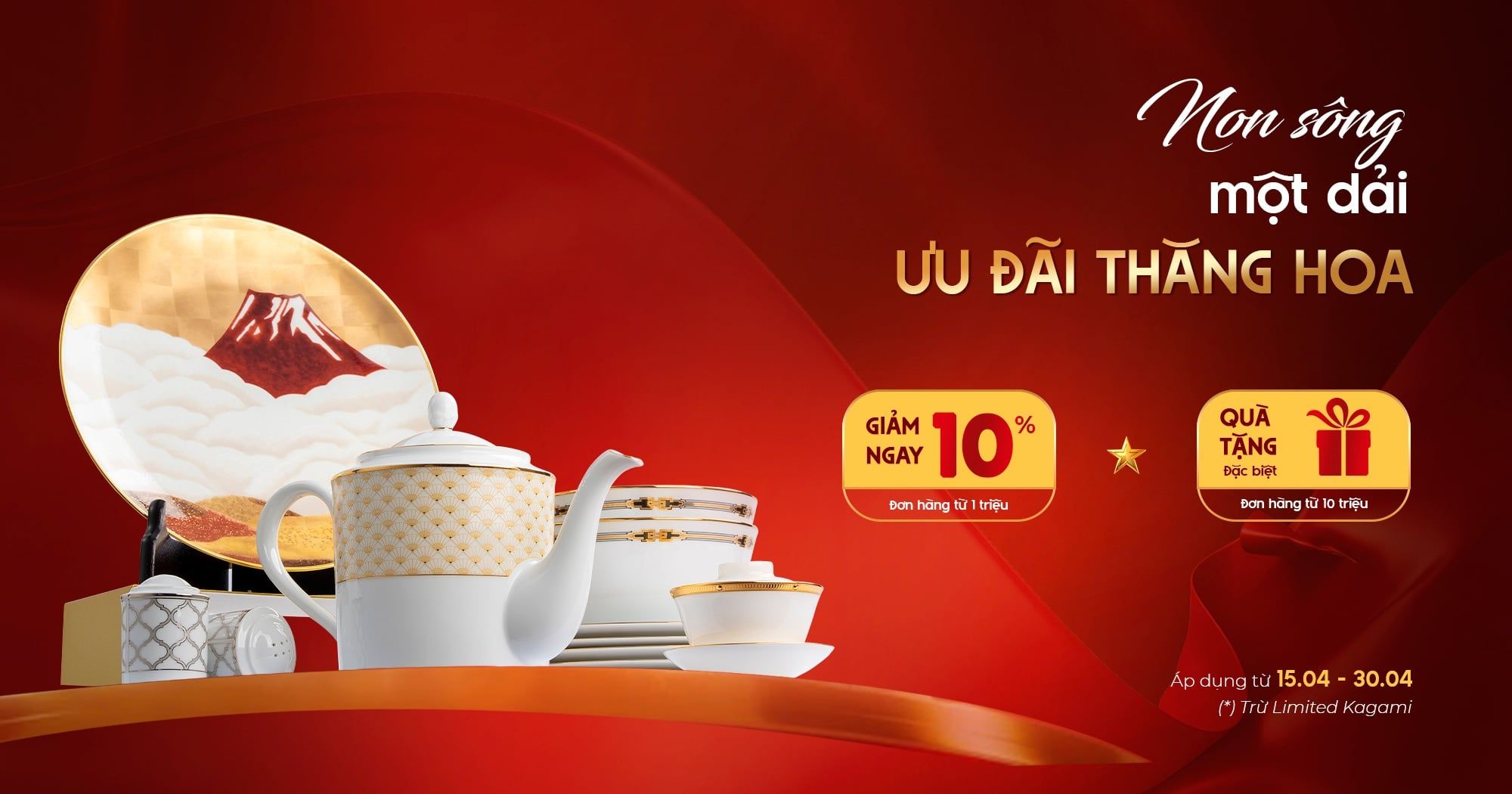 NON SÔNG MỘT DẢI, ƯU ĐÃI THĂNG HOA