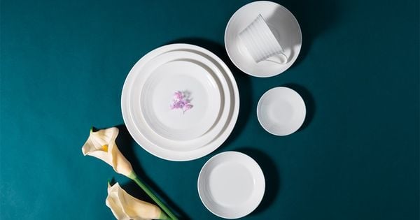 Bát đĩa trắng Noritake - Lựa chọn tinh giản nhưng không thể thiếu cho mọi căn bếp