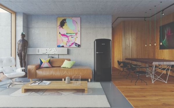 Tủ lạnh Gorenje Retro ORB153BK thiết kế phong cách cổ điển sang trọng