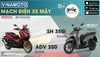 ViNAMOTO - Mạch điện xe ADV 150/160/350 Series và SH 300/350i Series - ADV & SH Motorcycle Electrical Circuit Diagram